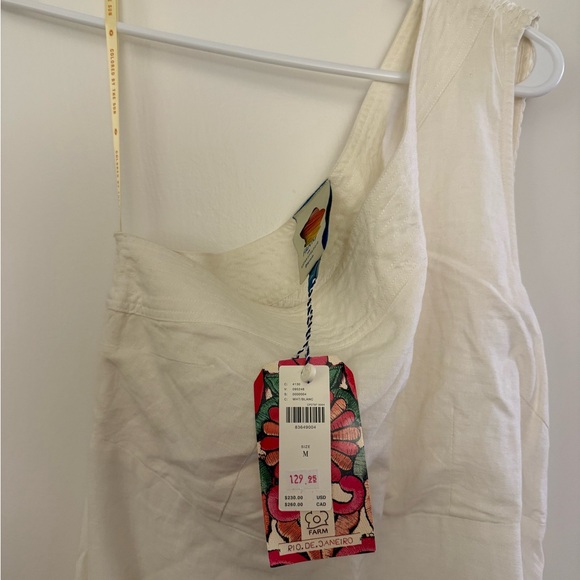 New with tags: Anthropologie Farm Rio linen dress size Medium - Picture 2 of 4